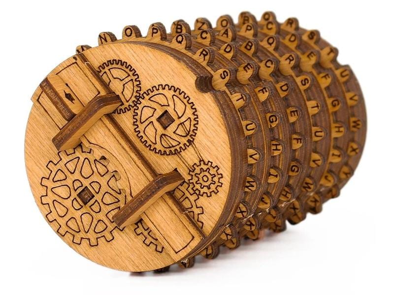iDventure Rätselspiel Kryptos – Cryptex Bausatz aus Holz