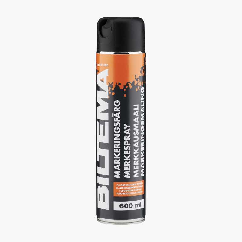 Merkespray, fluorescerande oransje, 600 ml