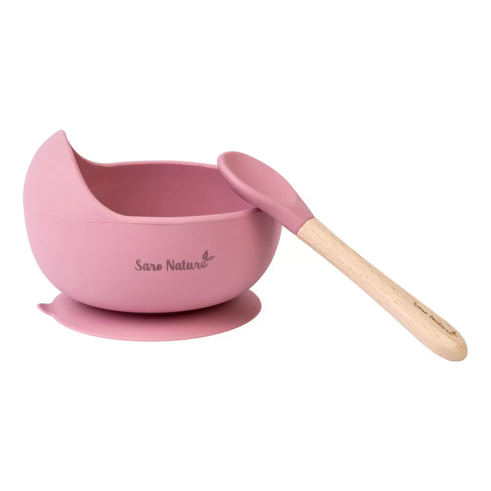 SARO BABY Nordic Wave Spisesæt - Blossom - 1 stk.