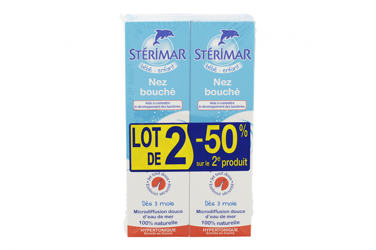Spray hypertonique bébé 2x100ml