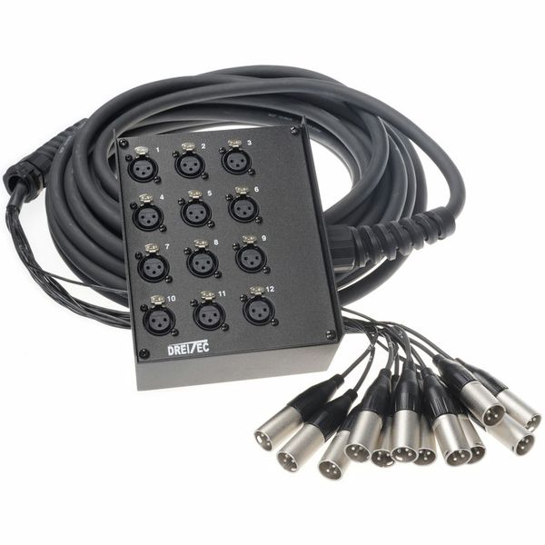 pro snake MTS12/0 S Multicore 15m