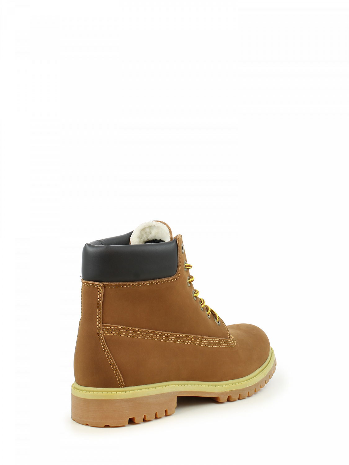 Rugged Gear Winter Leather Wool Men