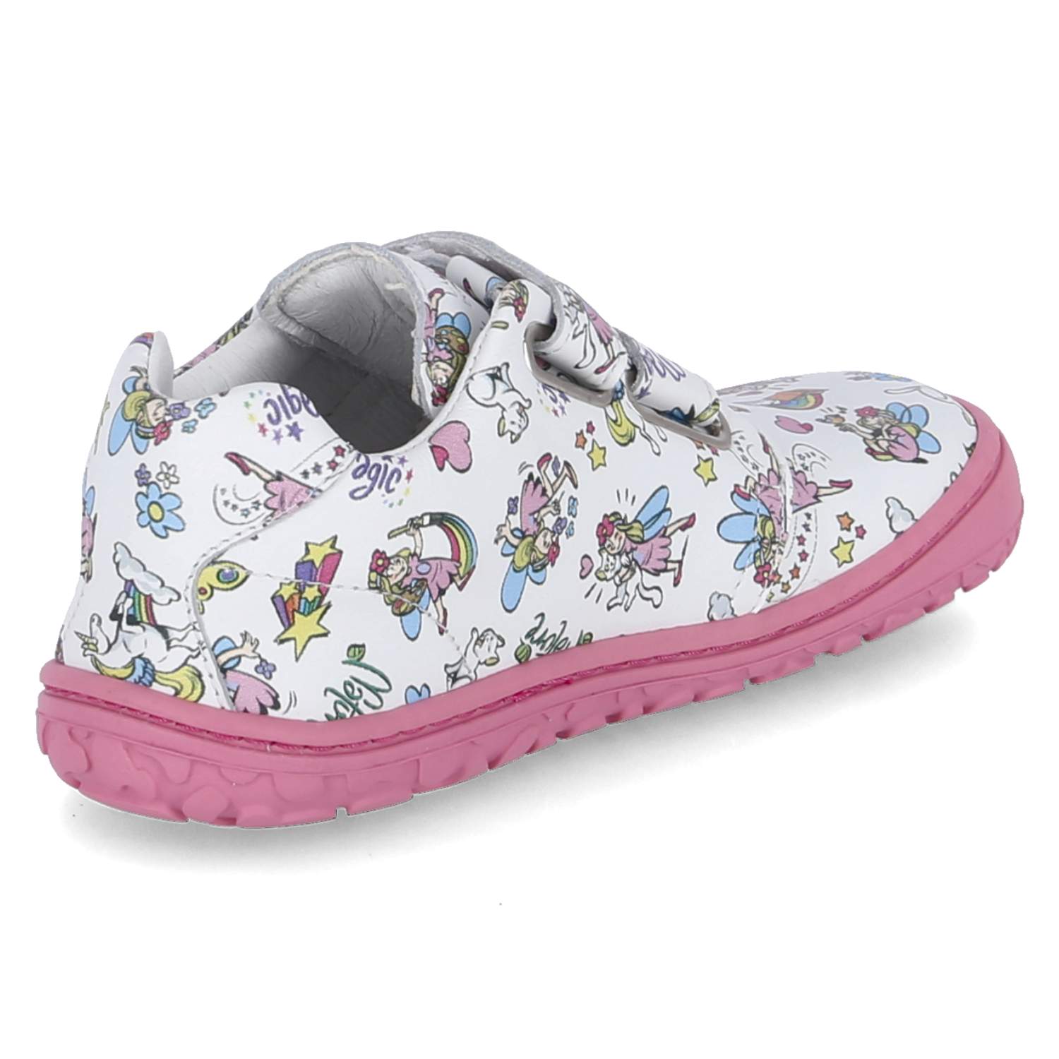 Lurchi Klettschuhe NOAH BAREFOOT - white-rose