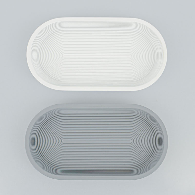 Coupelle décorative 'Spirales' ovale
