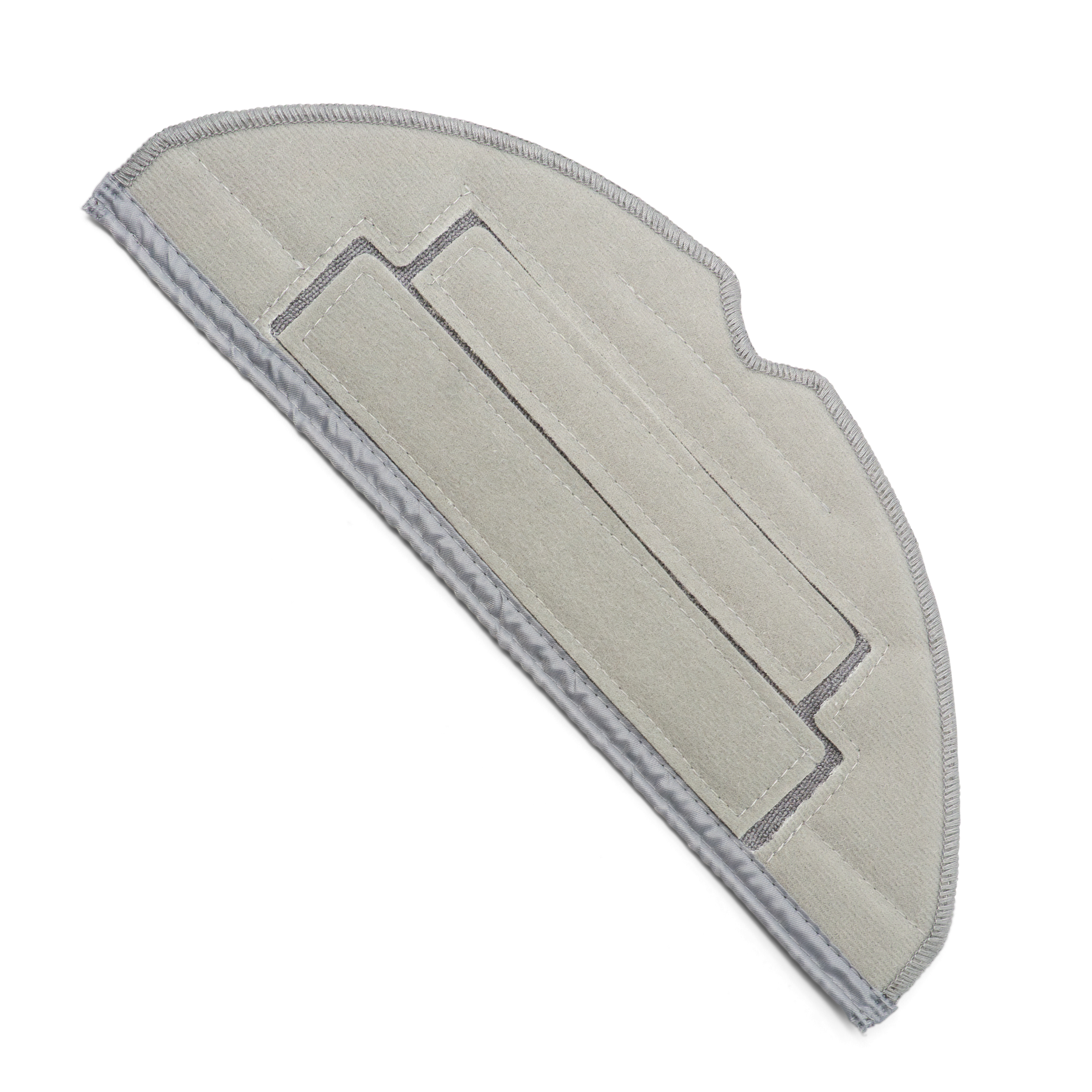 (6er Set) Ersatz Mopp Tücher Reinigungs Pads für Roborock Staubsauger Roboter Serie S8 - Grau