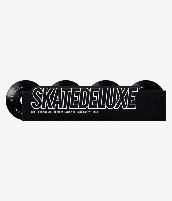 skatedeluxe Fidelity Series Rollen (black) 52mm 100A 4er Pack
