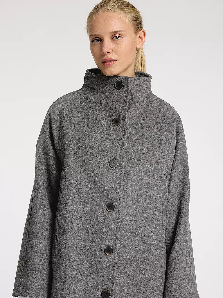 SELECTED FEMME Wollmantel SLFVINNI grau