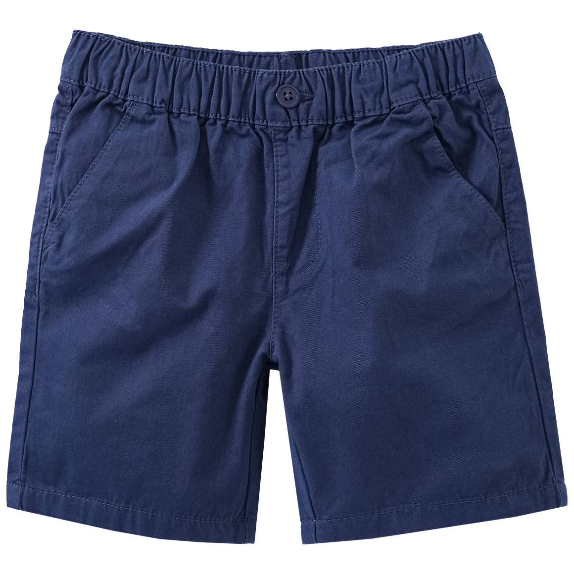 Topolino Jungen Shorts in unifarben dunkelblau