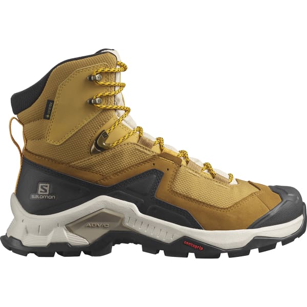 Chaussure de randonnée haute SALOMON QUEST ELEMENT GORE-TEX CUMIN/BLEACHED SAND/SAFFRON