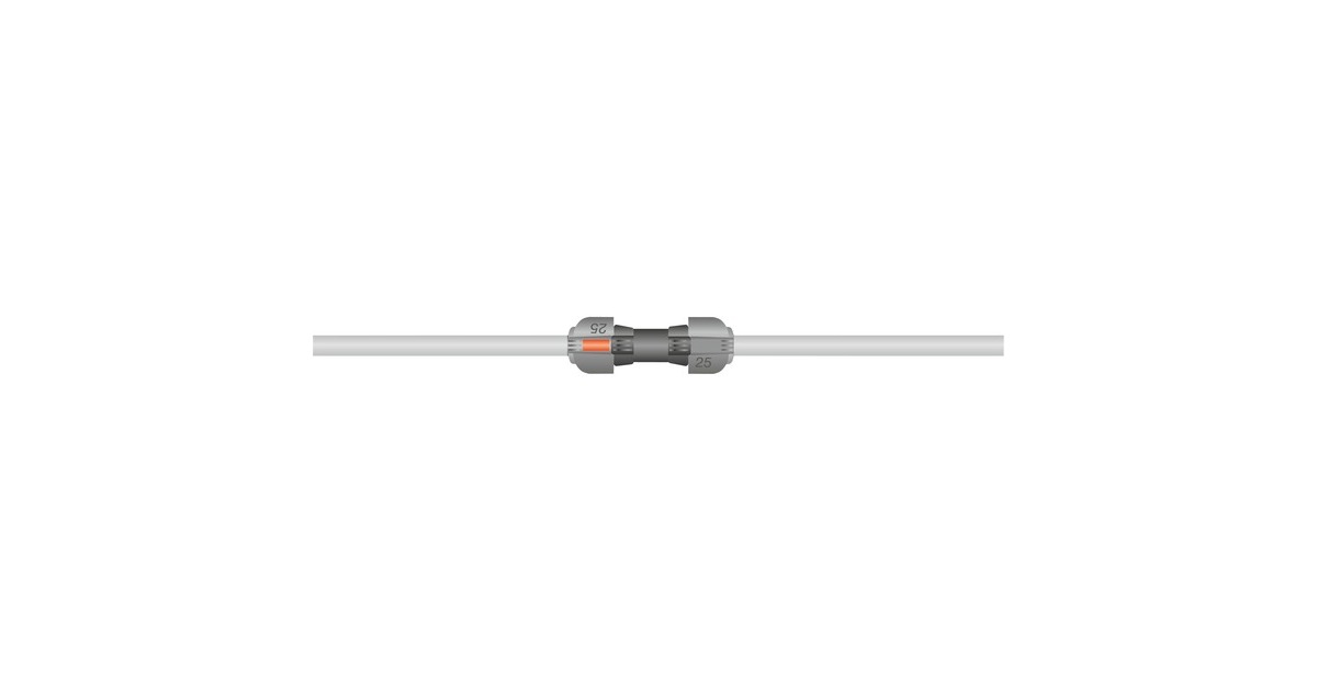 GARDENAVerbindingsstuk 25 mm   (Grijs/zwart, 2775-20)