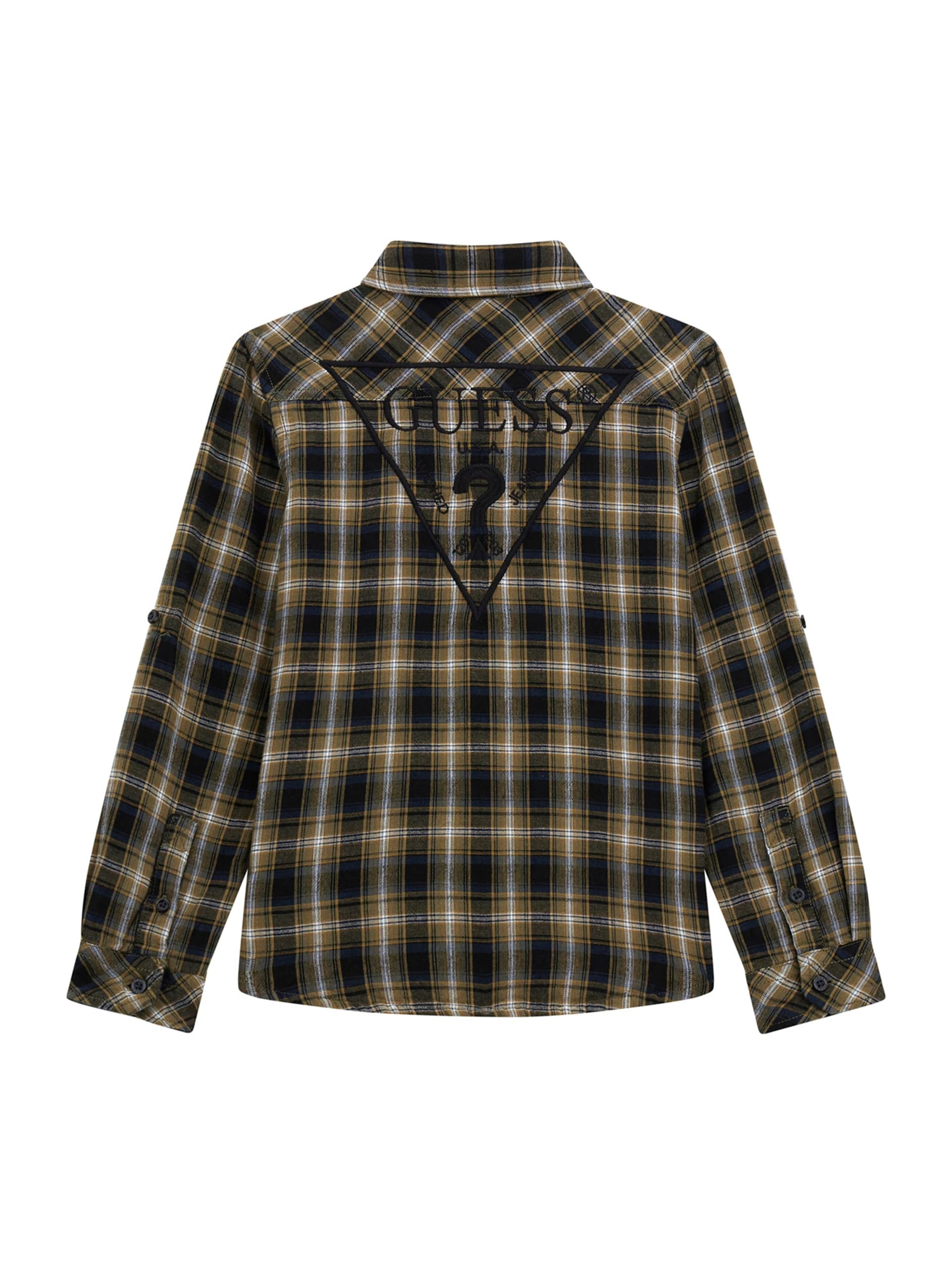 Camisa de flanela colada (7-18)