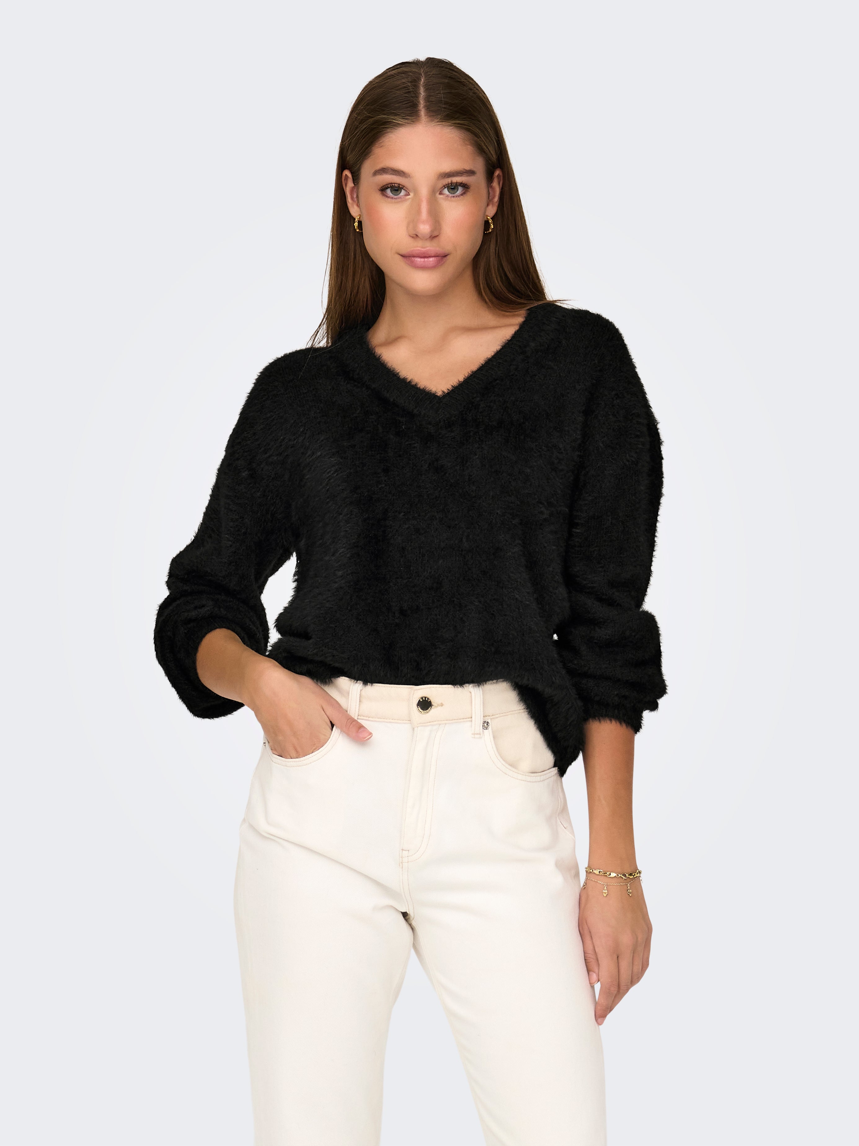 JDYJOLA Strickpullover Black