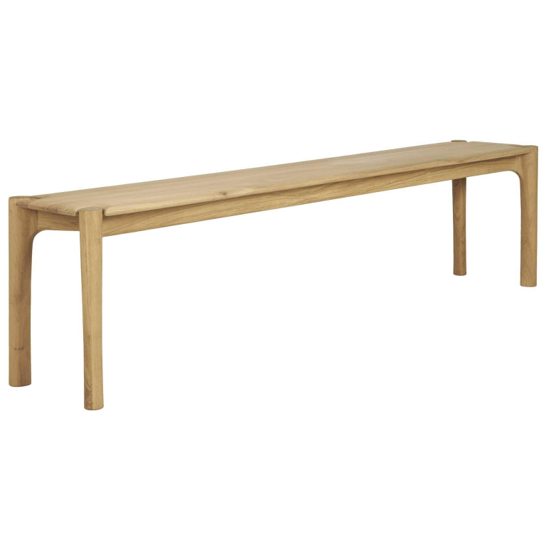 Ethnicraft PI eetbank 186x35 eiken naturel