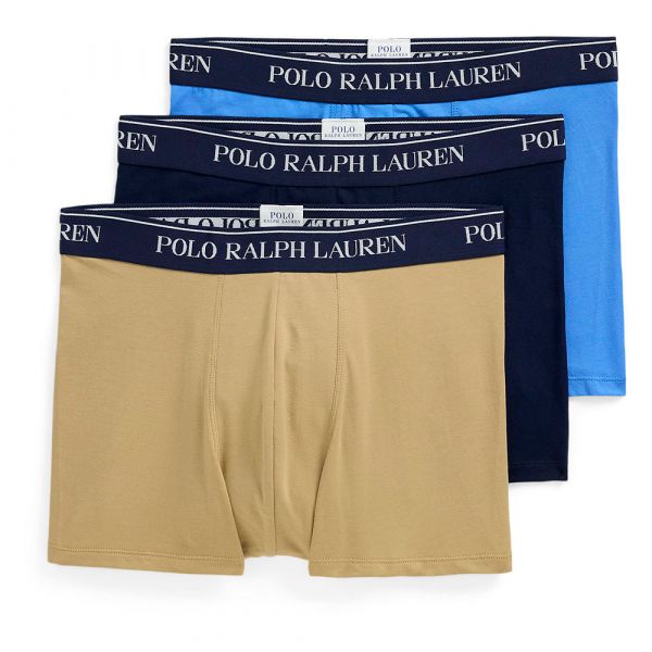 Polo Ralph Lauren Boxers 714830299 3 Unidades 3Pk Nvy / Hrb Isl Blue / Clsc Khki S