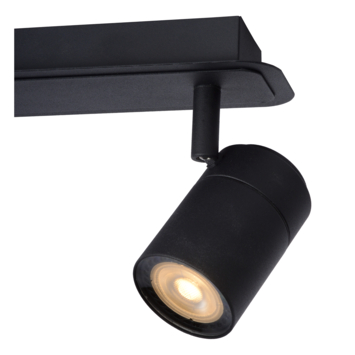 Lucide badkamer duospot Lennert IP44 zwart
