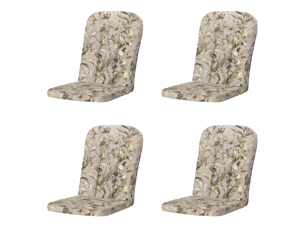 Madison Elisa Multi tuintstoelkussen hoge rug - Set van 4
