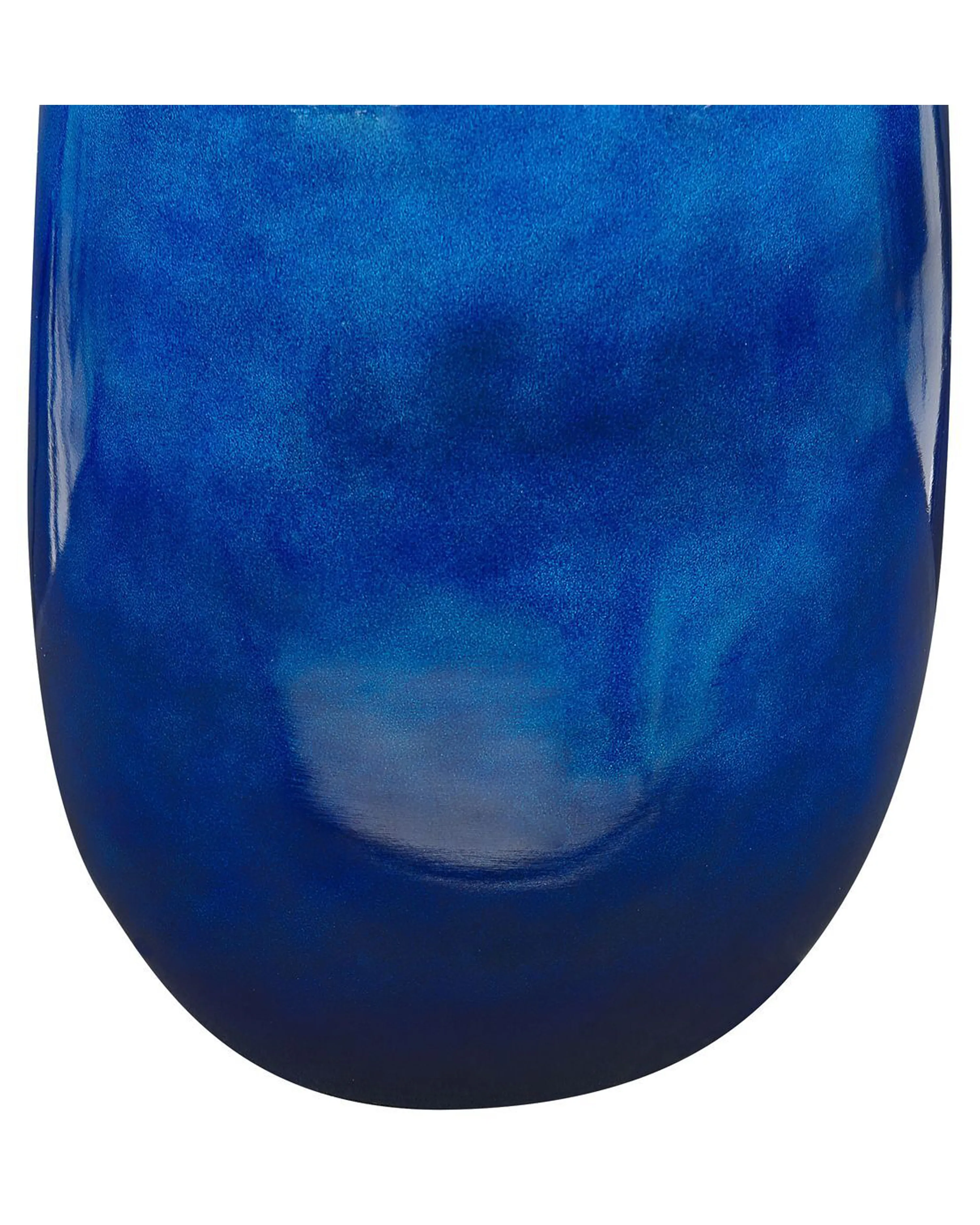 Bloemenvaas VITORIA Keramiek 45 cm Donkerblauw
