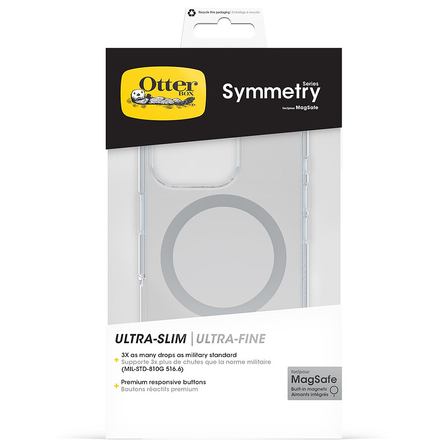 Otterbox Coque Symmetry (transparent) - iPhone 16 Pro