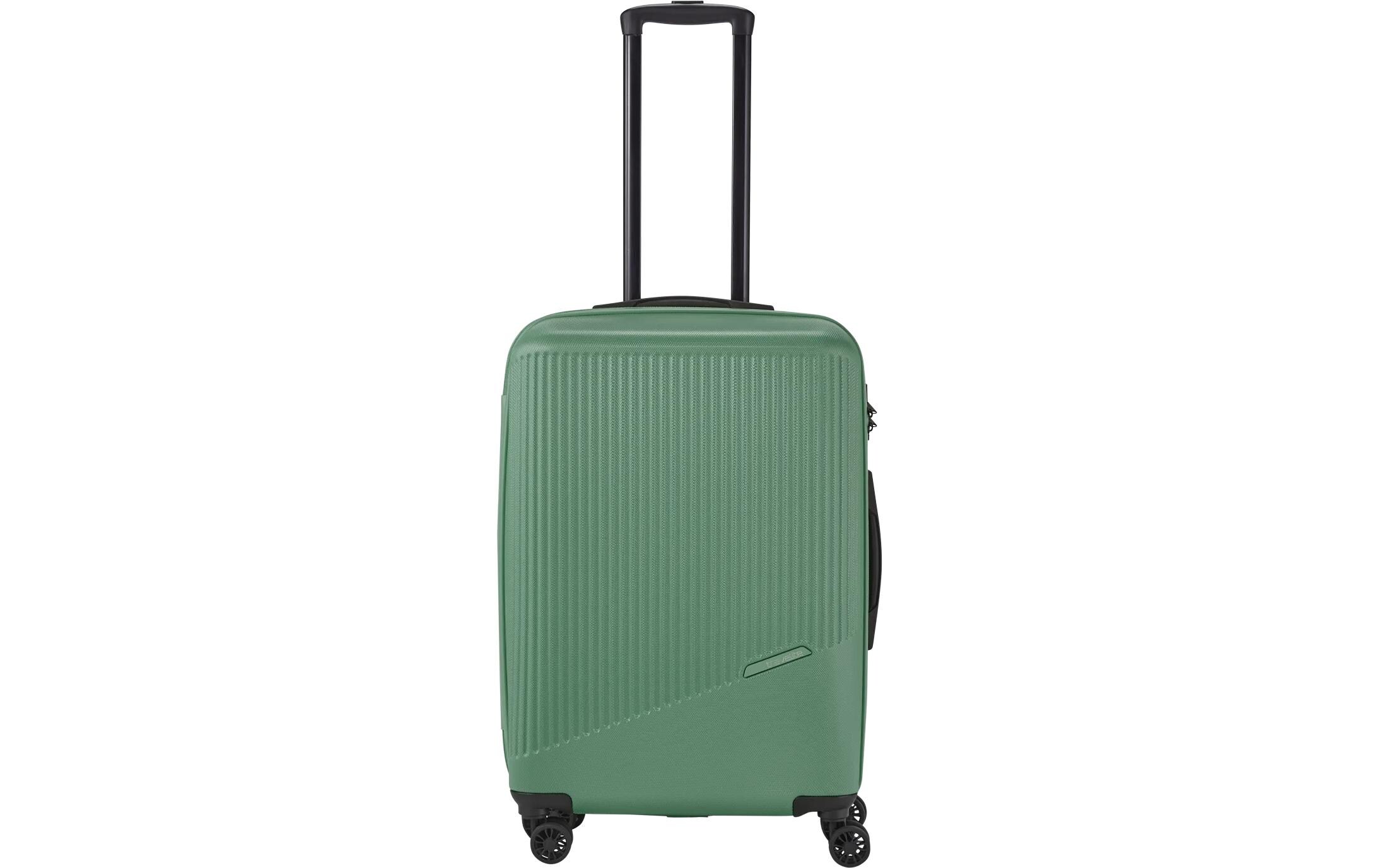 Reisekoffer BALI Trolley M Grün4-Rollen Hartschalenkoffer