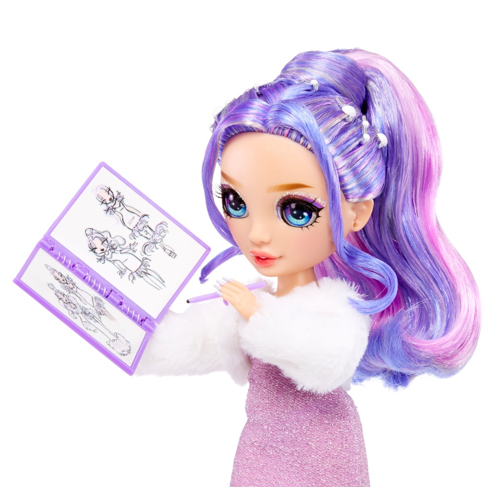 Rainbow High Fantastic Violet Willow Lila Puppenmode-Spielset