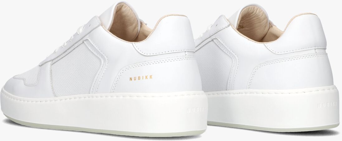 witte nubikk lage sneakers jiro luca