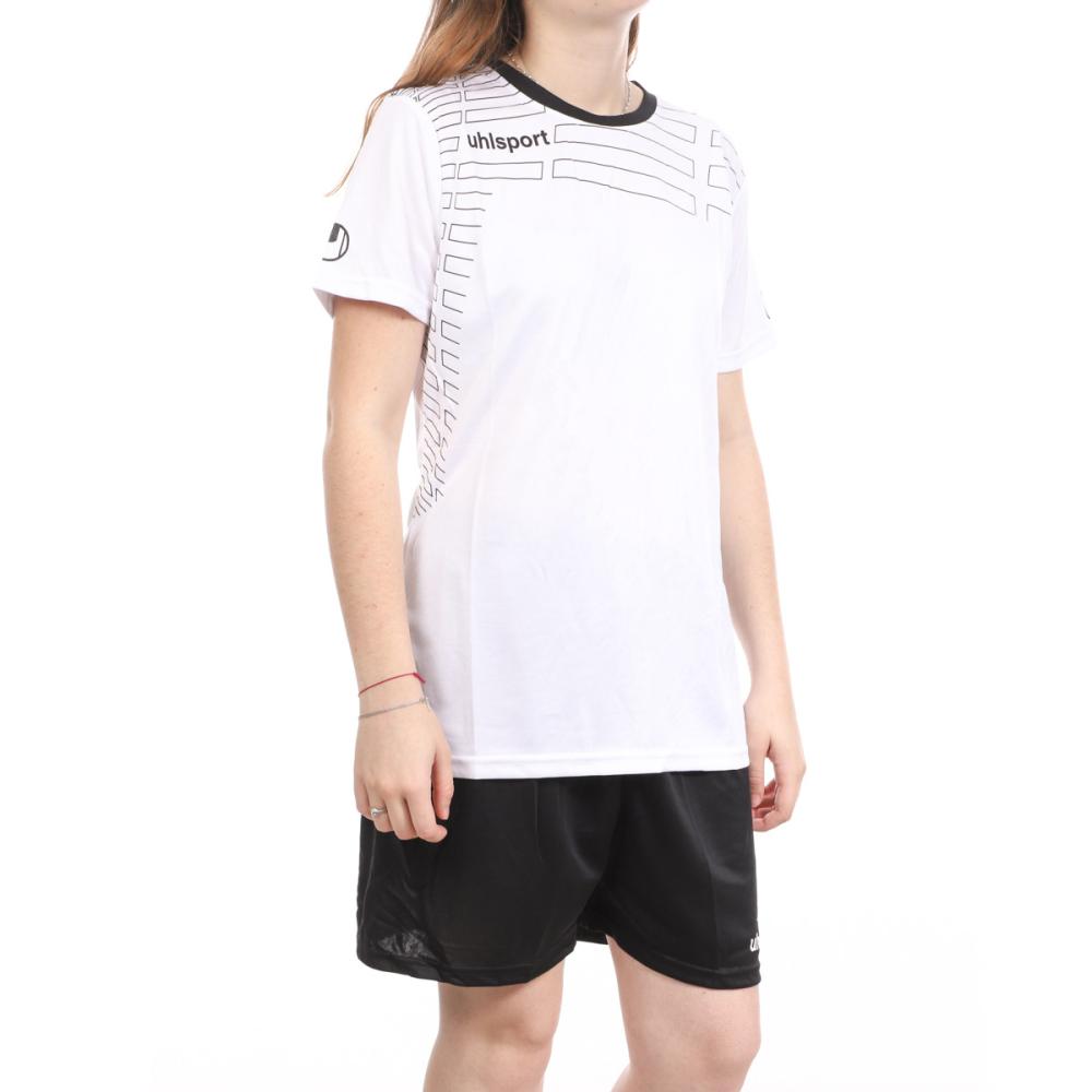 Uhlsport Ensemble de sport Blanc/Noir Femme Uhlsport Match Kit