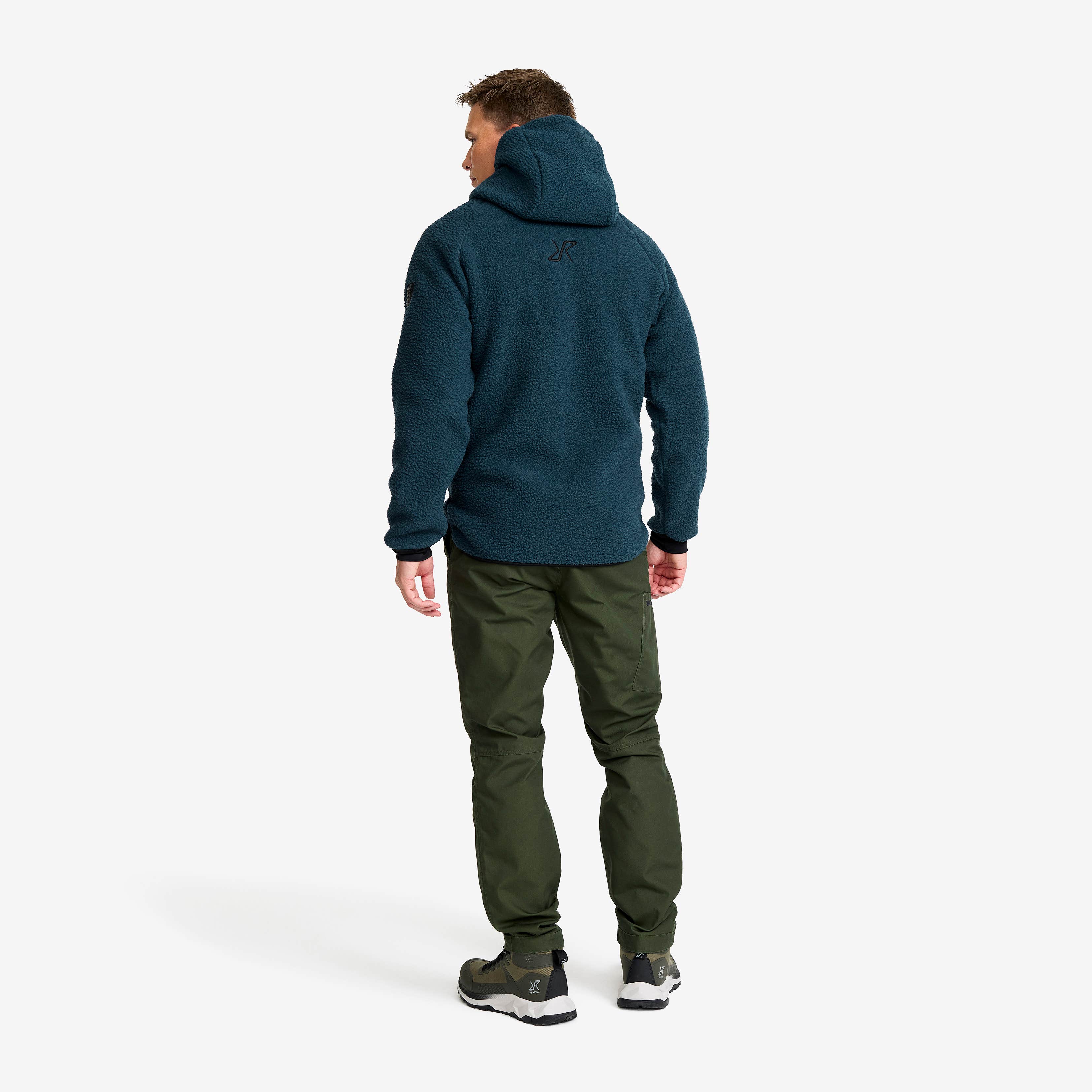 Sherpa Hoodie Herre Moonlit Ocean