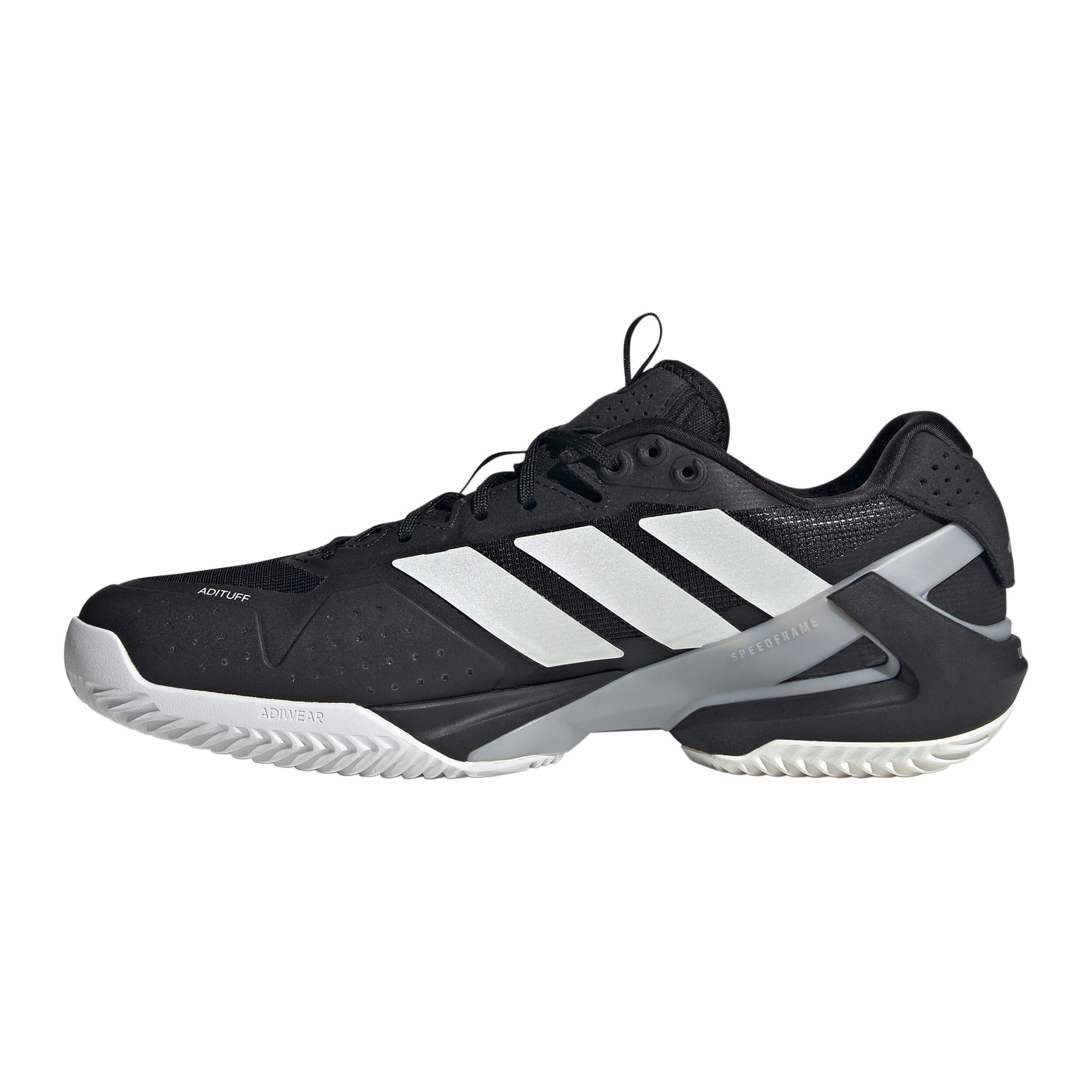 adidas Adizero Ubersonic 5 Chaussure Terre Battue Hommes - Noir , Argent