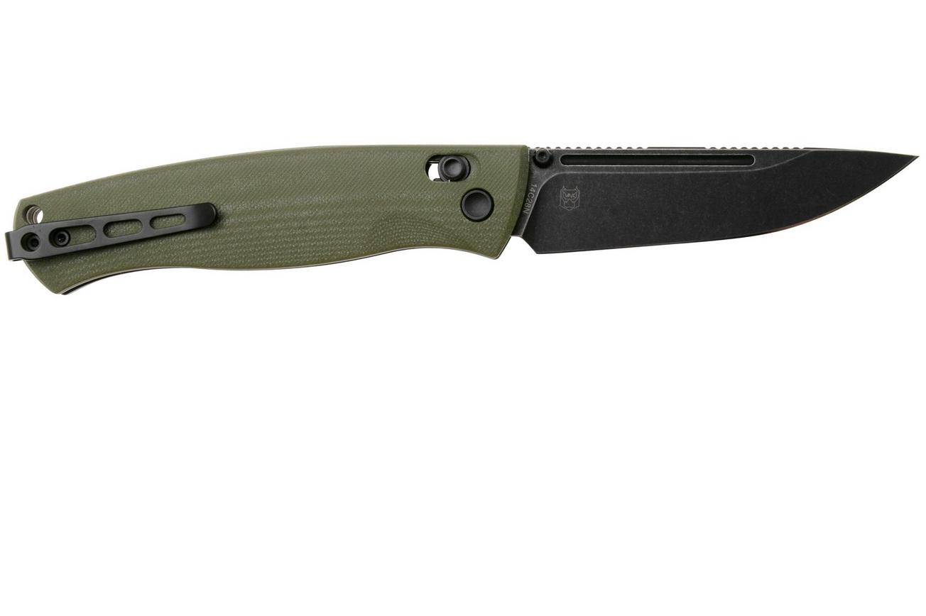 Real Steel Pathfinder FFG 7851GB, Blackwash, Green G10 zakmes, Ivan D. Braginets design