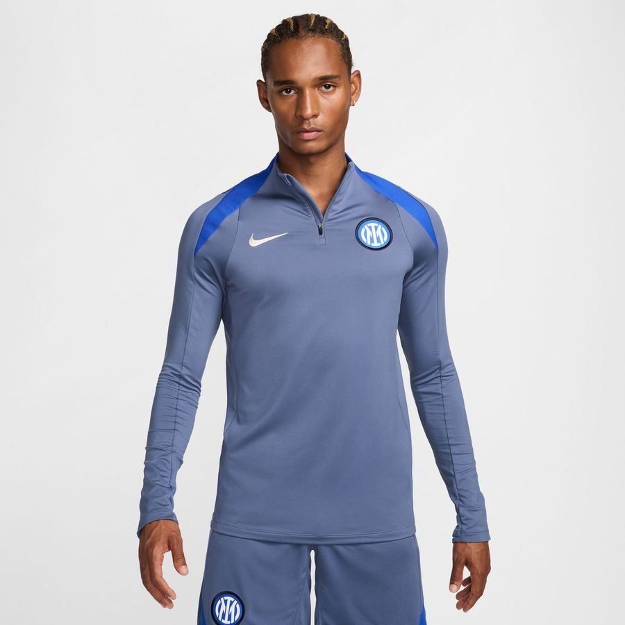 Inter Milan Maillot d'Entraînement Dri-FIT Strike Drill - Bleu/Bleu