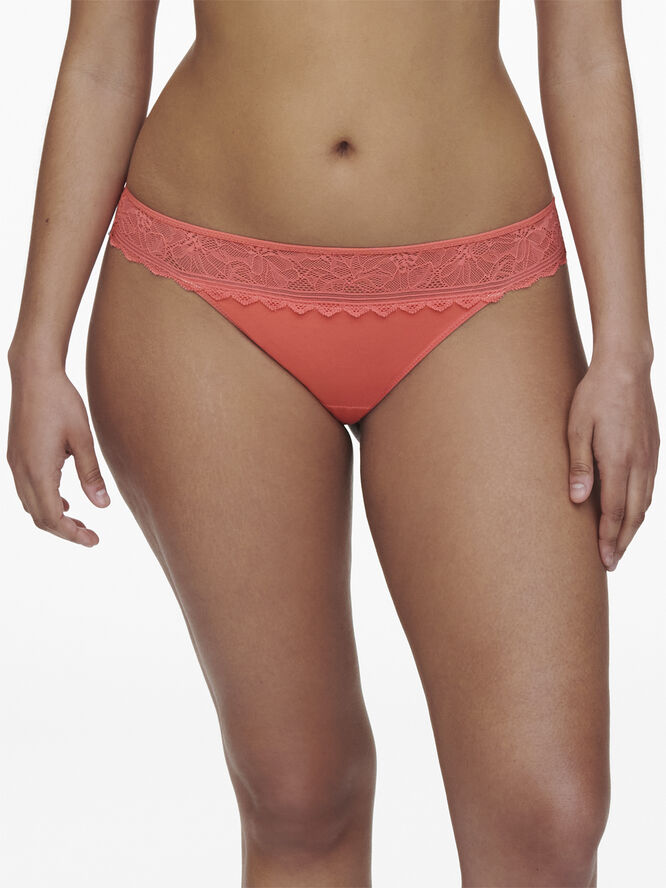 Chantelle Floral Touch Tanga Lyserød