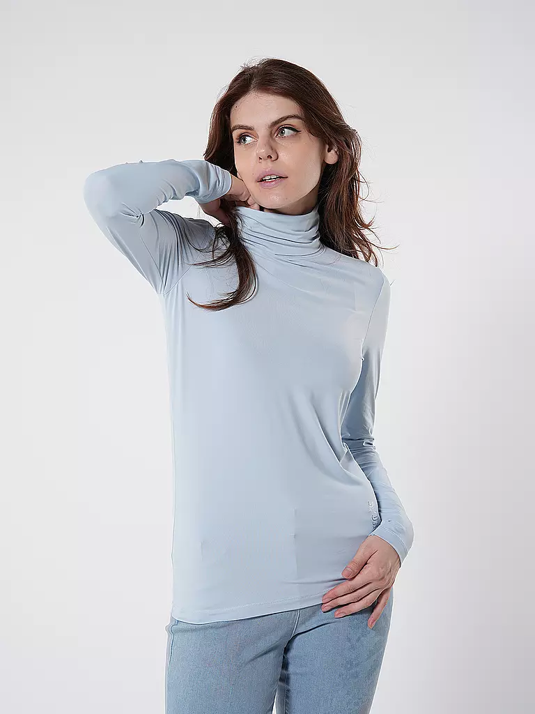 SPORTALM Rollkragenshirt hellblau