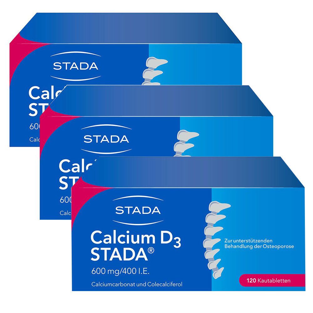 Calcium D3 STADA® 600 mg/400 I.E.