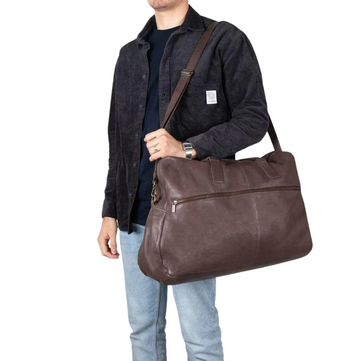 Cowboysbag | Weekender Melrose | leren duffle