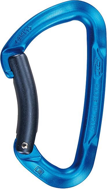 CLIMBING TECHNOLOGY - MOUSQUETON COURBE LIME BENT GATE