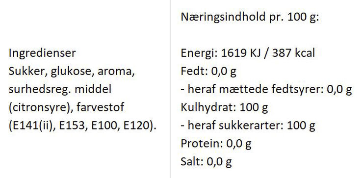 Mumi By Almuegaarden Mumrik bolcher med smag af æble Mumi Grøn