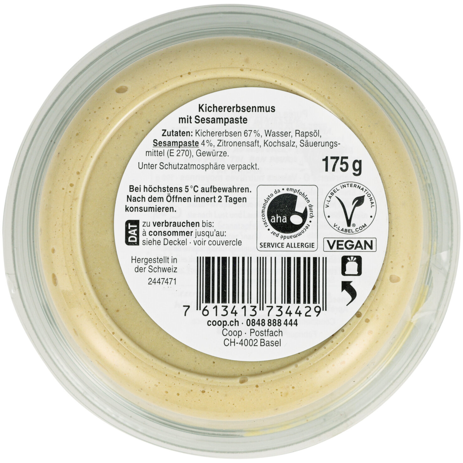 Karma Hummus Reduced Fat low
