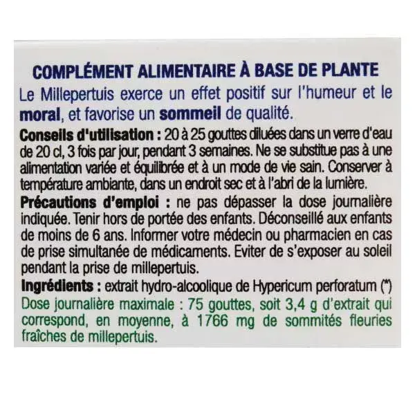 Extrato orgânico de erva-de-são-joão fresca Ladrome 50ml