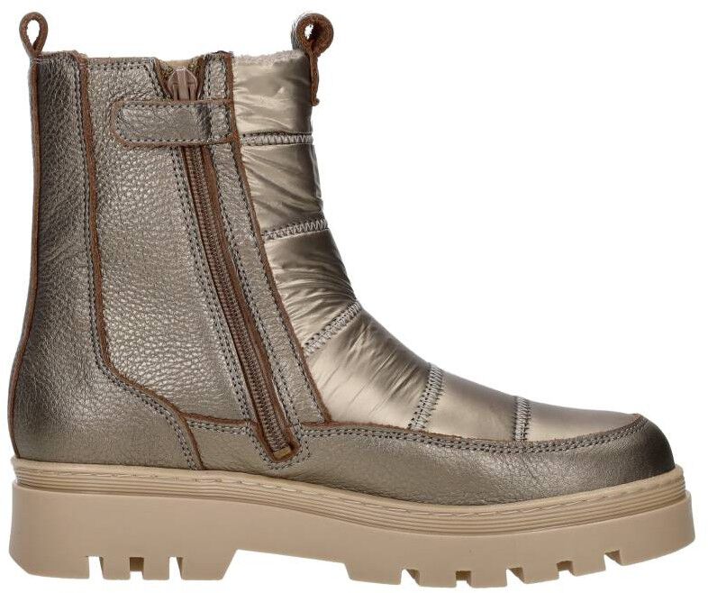 Sub55 Enkellaarsjes beige