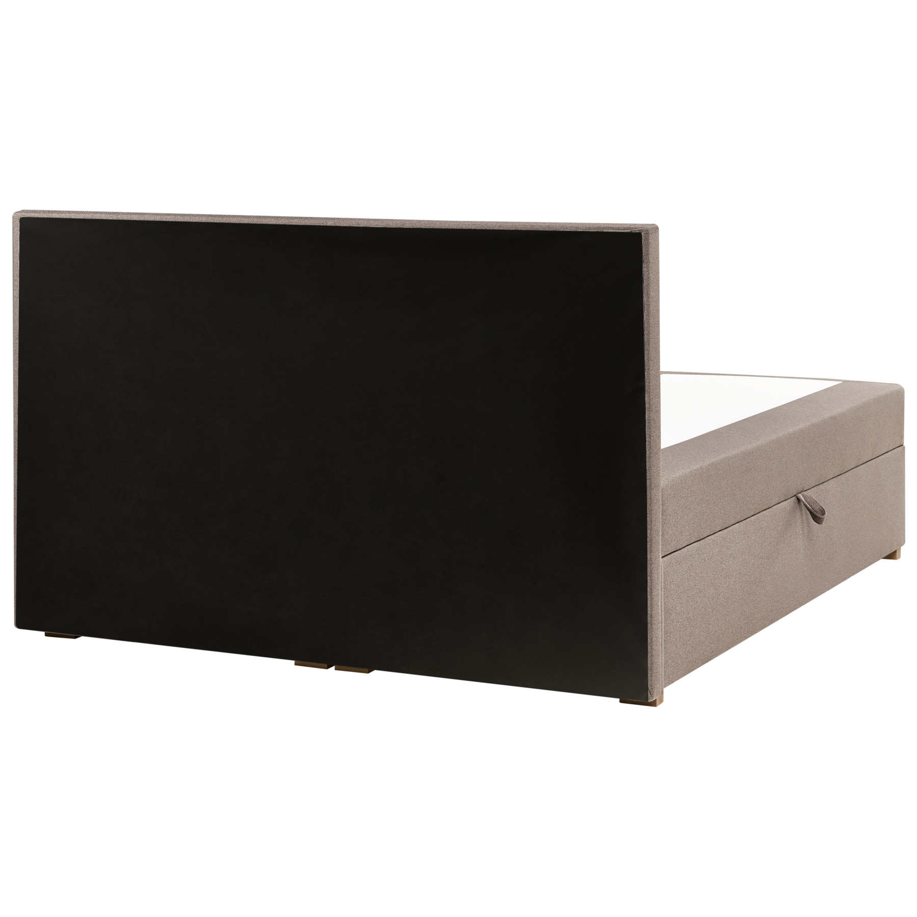 Beliani - ESQUIRE - Boxspringbed - Taupe - 180 x 200 cm - Polyester