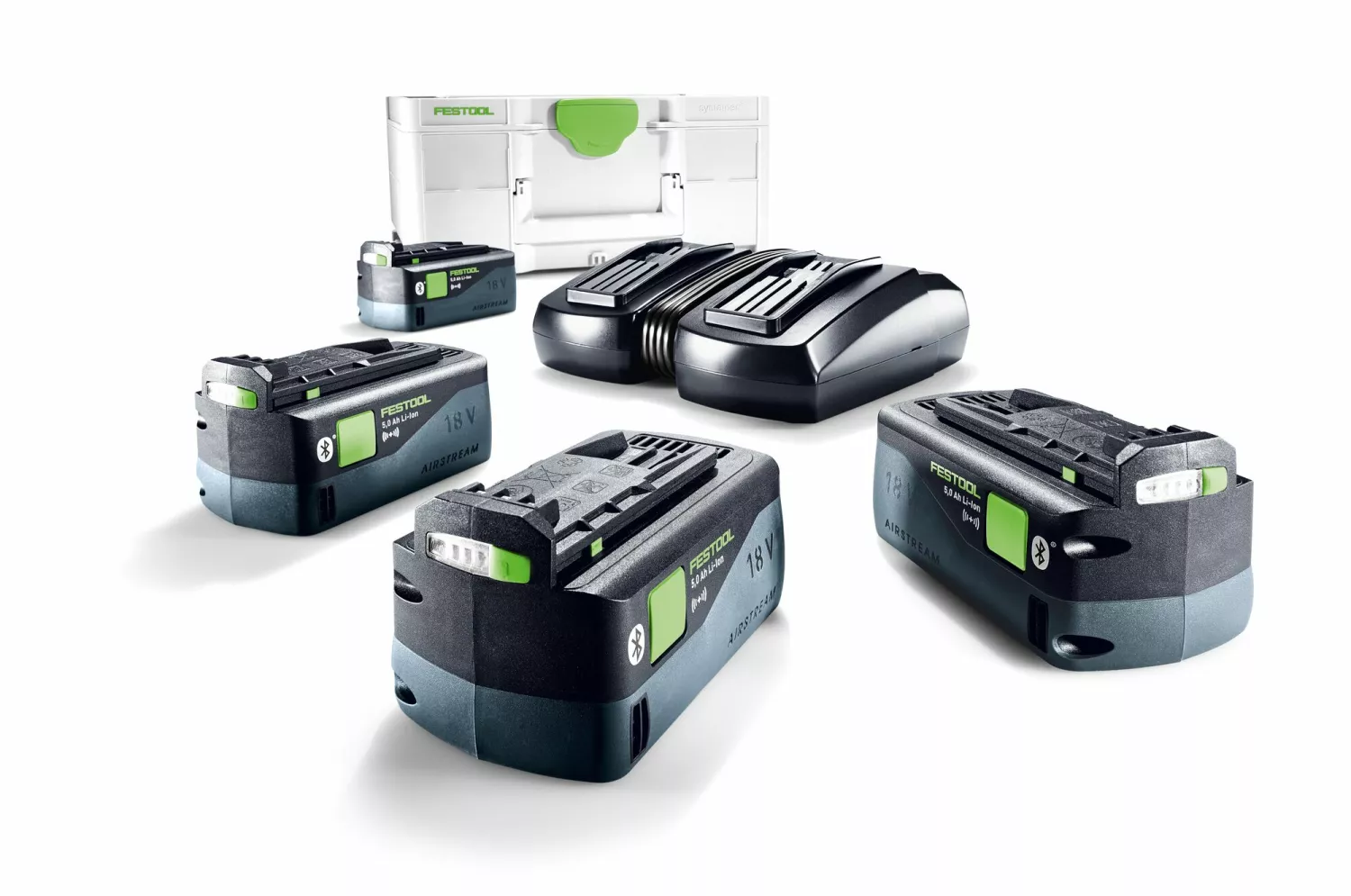 Festool SYS 18V 4x5,0/TCL 6 DUO Energieset  in systainer