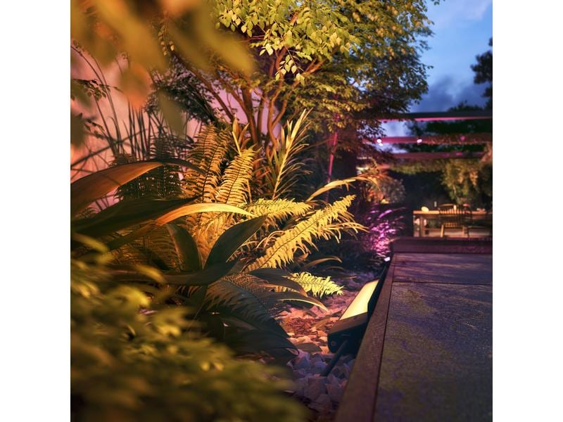 Philips Hue Zubehör Outdoor Netzteil 40W Niedervolt CH zu 2 Passend zum 24 V Hue Outdoor System