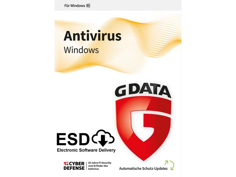 G DATA AntiVirus – Swiss Edition Vollversion, 10 Devices, 1 Basis-Schutz vor Viren und anderen digitalen Schädlingen