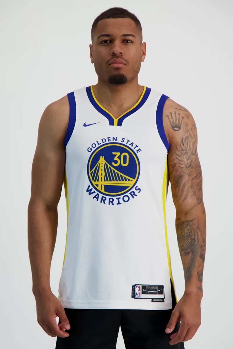 Nike Golden State Warriors Stephen Curry Herren Basketballtrikot