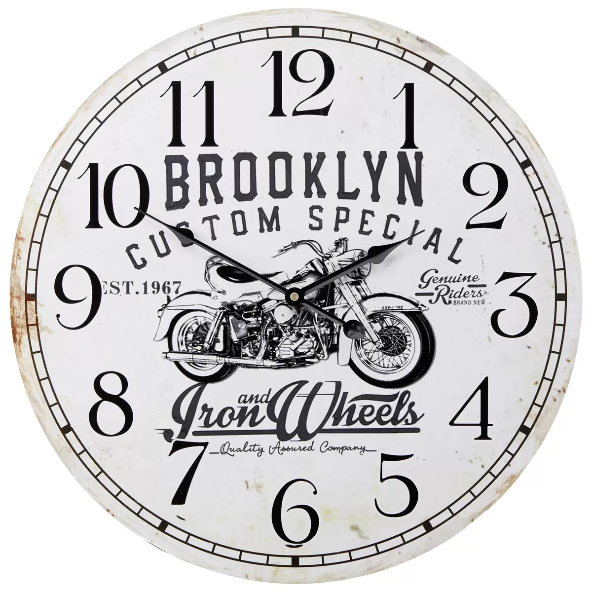 Wanduhr Alexandra / Luca Bessoni Bunt