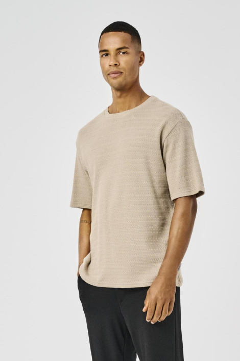 Only & Sons beige heren t-shirt