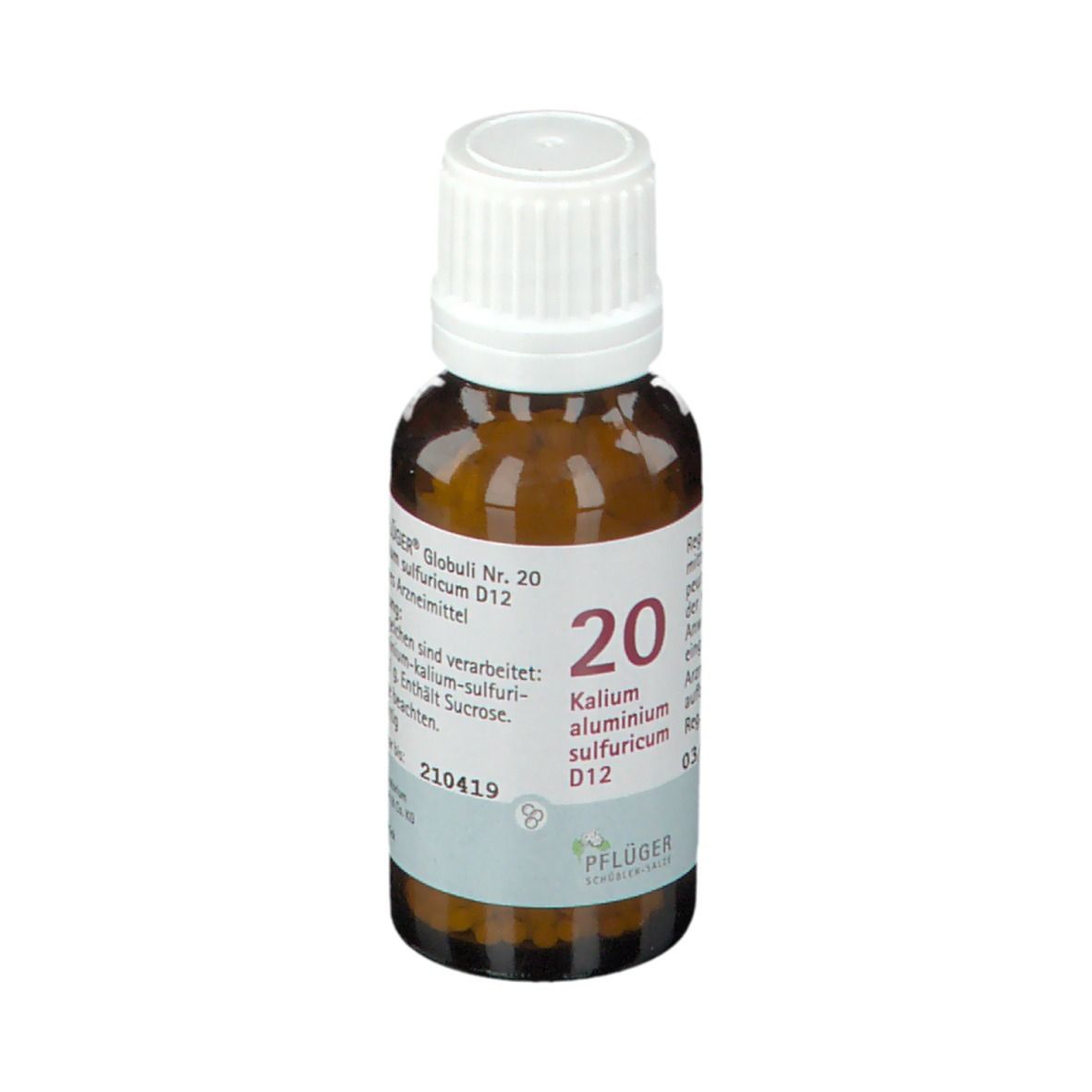 BIOCHEMIE PFLÜGER® Nr. 20 Kalium aluminium sulfuricum D12