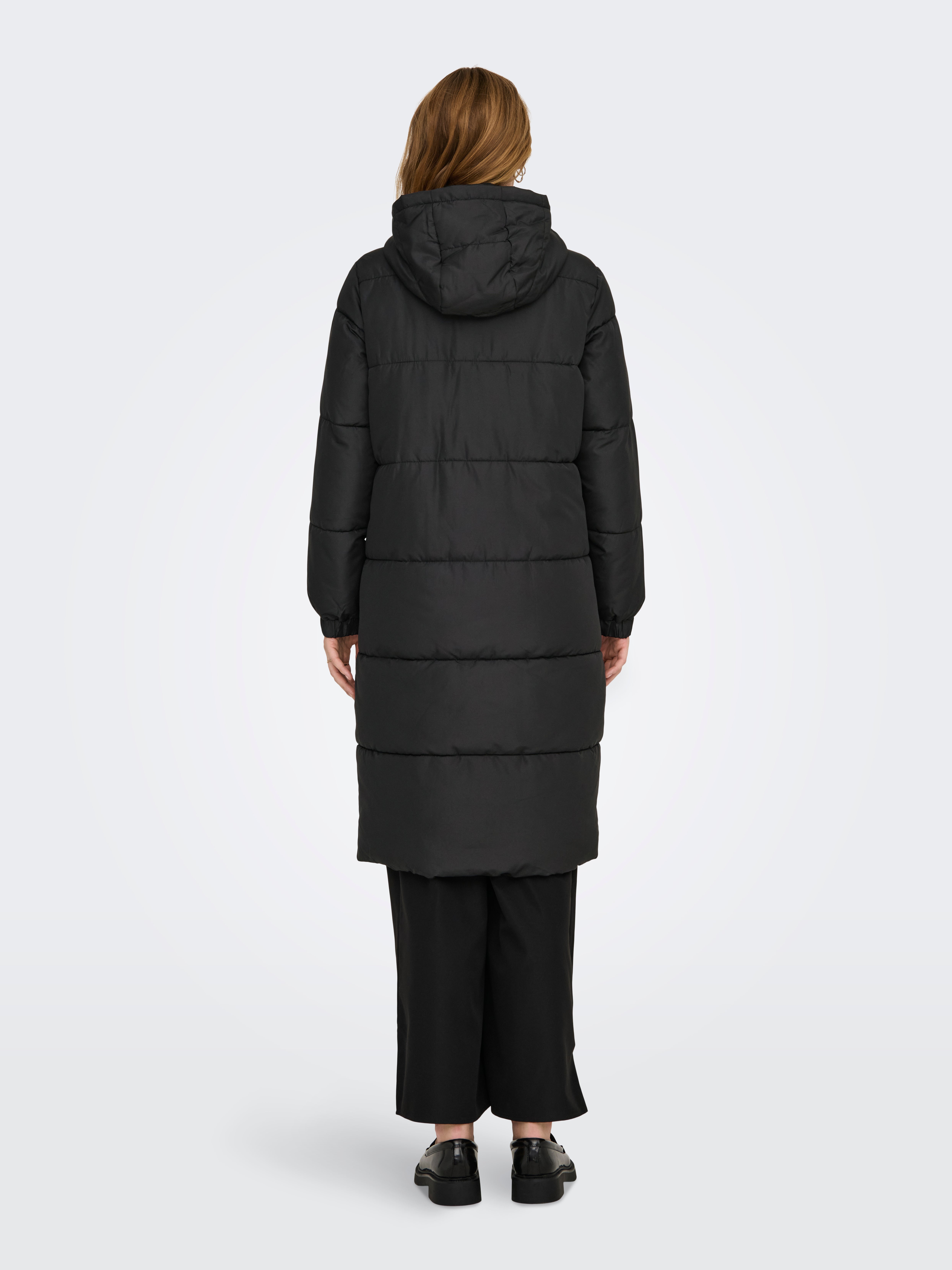 OLMTRUDY Steppmantel Black