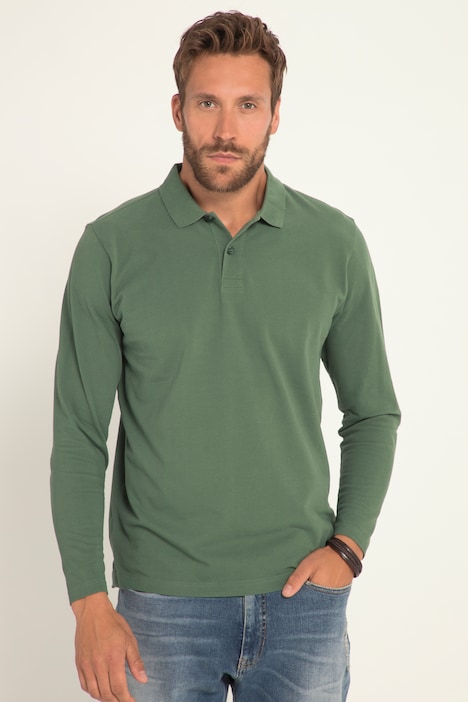 JP 1880 Poloshirt, Basic, Langarm, Piqué, bis 8 XL