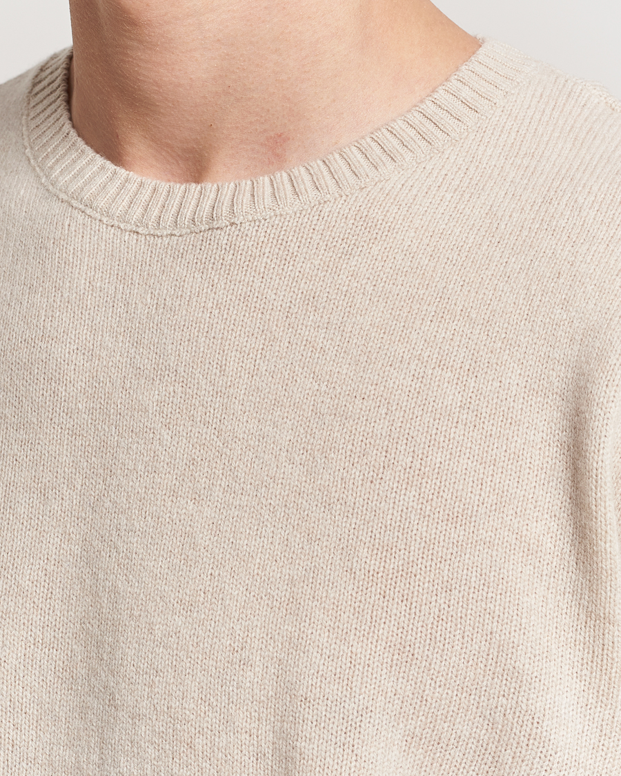 Colorful Standard Classic Merino Wool Crew Neck Ivory White